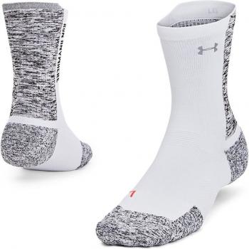 Under Armour - Calcetines de Running con Tecnología ArmourDry™ y Acolchado en Estilo Mid-Crew
