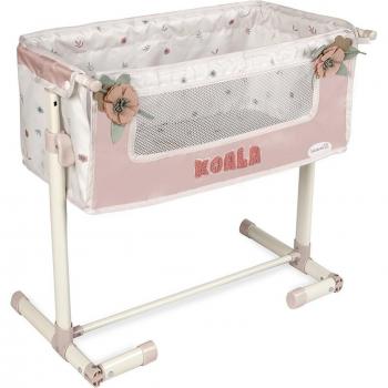 Cuna Duerme Conmigo para Muñecas Koala Regulable DeCuevas Toys con estampado exclusivo, regulable y diseño especial para colecho