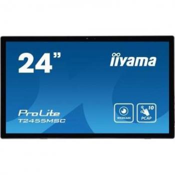 IIYAMA ProLite T2455MSC-B1 24 Pantalla Táctil LED Full HD con Altavoces y Concentrador USB