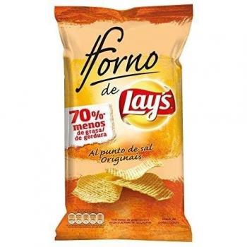 Lay's - Al Horno - Patata Horneada con Sal - 150 g - [pack de 3]