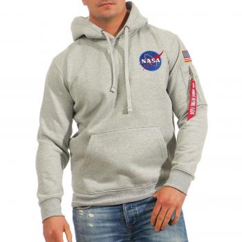 Alpha Industries Space Shuttle Hoodie - Grey - Size L