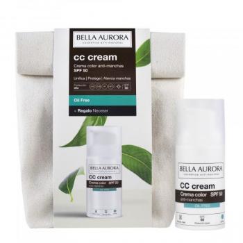 Pack CC Cream Anti-manchas SPF50 30 ml + Neceser - Bella Aurora