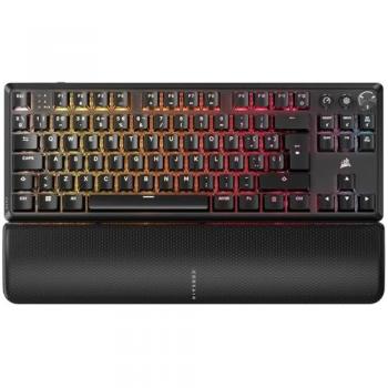 Teclado Mecánico Inalámbrico Corsair K70 CORE TKL RGB QWERTY Español con Interruptores Lineales MLX Red V2