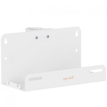 Soporte de pared MYWALL HZ54WL para dispositivos multimedia, hasta 3 kg, color blanco