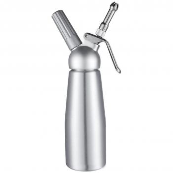 BESTOMZ Sifón Profesional de acero inoxidable para Espumas y Nata 500ml