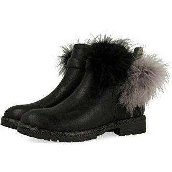 GIOSEPPO Girls 45876-p Slouch Boots, Black