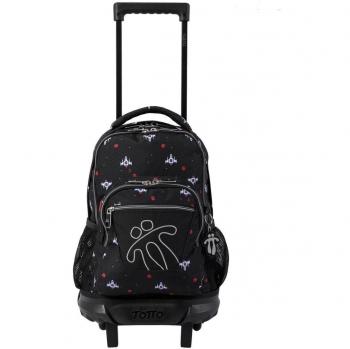 Mochila escolar pequeña con ruedas - Resma