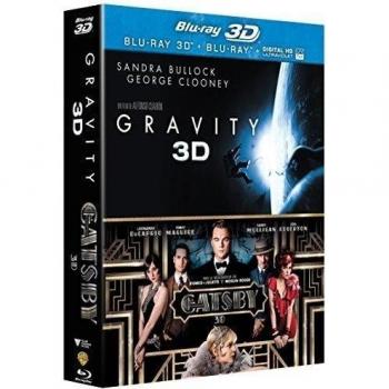 Gravity 3D + Gatsby le magnifique 3D [Francia] [Blu-ray]