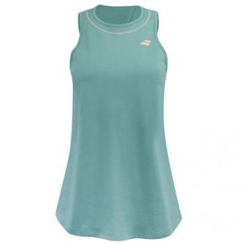 Babolat Exercise Camiseta De Tirantes Mujeres - Turquesa, Ropa de Pádel Mujer, Camiseta Sin Mangas Babolat Cotton Tank Verde Mujer, Babolat Camiseta Sin Mangas Cotton, Babol