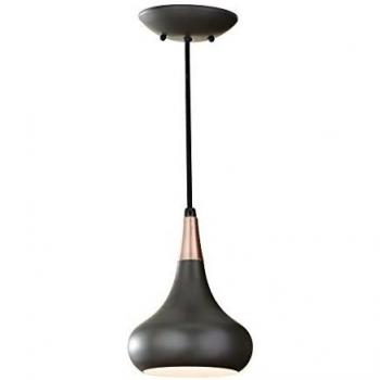 Lámpara colgante Beso bronce oscuro 24,4 cm Ø 17,9 cm