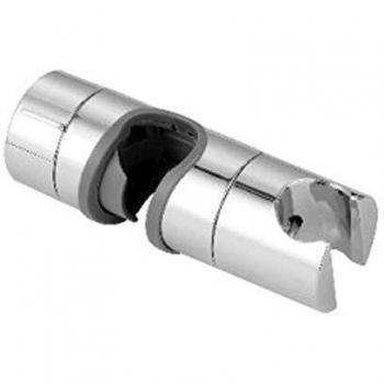 Soporte Deslizante Cromado en ABS para Varilla de 18-25mm