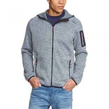 CMP - F.lli Campagnolo Jacke Fleecejacke - Forro para hombre, color gris, talla 46