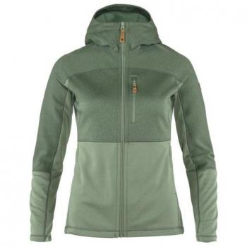 Fjällräven Abisko Trail Women's Fleece Jacket - Patina Green, Size XS