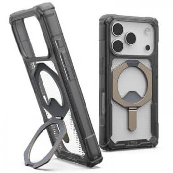 Funda UAG Plasma XTE MagSafe para iPhone 17 Pro, Gris Ceniza/Titanio, Transparente