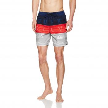 Quiksilver de hombre wordwavevol17 Bañador para hombre, hombre, Wordwavevol17, Chili Pepper, mediano