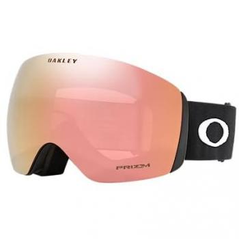 Oakley Flight Deck L Ski Goggles - Matte Black with Prizm Rose Gold Iridium, Size: ONE, Unisex