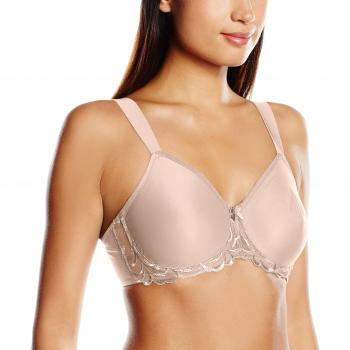 Triumph Women's Modern Finesse W01 Minimizer Underwire Bra in Neutral Beige