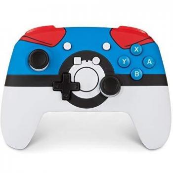 PowerA - Mando inalámbrico mejorado Pokémon Great Ball