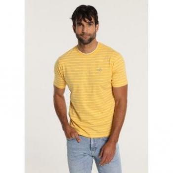 Bendorff - Camiseta slub de manga corta a rayas