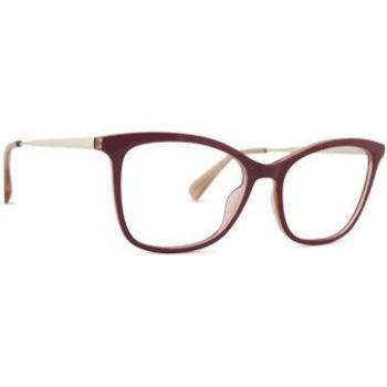 Gafas de Vista Graduadas Max&Co. MO5051 068 Cuadradas Bordeaux de Plástico con Prueba Online