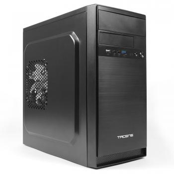 Caja de Ordenador Tacens Anima AC017AD - Semitorre, Micro ATX/Mini ITX, 4 Slots Expansión, USB 3.0/2.0, Audio HD, Ventilación 120mm