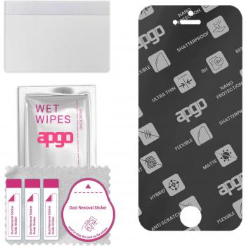 Cristal Híbrido Mate Protector Compatible con Apple iPhone 5c, Vidrio Nano Flexible, Excelente Reemplazo para Cristal Templado, Resistente a Rayones, Completo