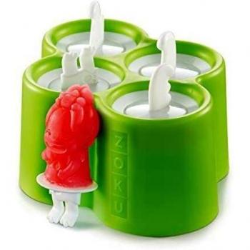 Abeba Zoku ZK131 Dino Pops dispensador de Cubitos de Hielo, para 4 Cubitos, de plástico 45 x 35 x 25 cm, Multicolor