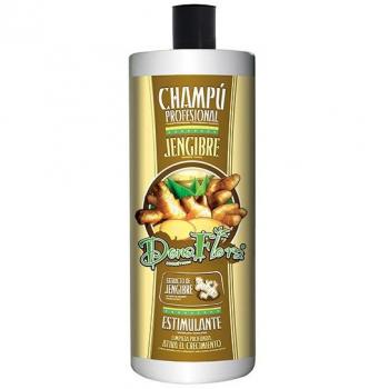 Pack Promocional Dona Flora - Champú Estimulante de Jengibre 1000ml y Mascarilla 1000ml, acción estimulante que ayuda en el crecimiento de la fibra capilar