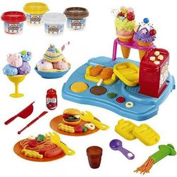 PlayGo - Plastilina para niños juego de plastilina comida playgo