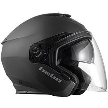 HEBO Casco Brooklyn, Negro, Talla XL