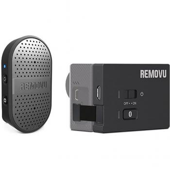 Removu A1+M1 - Sistema de micrófono Externo inalámbrico para cámara GoPro, Color Negro