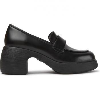 Mocasines de mujer de tacón en color blanco