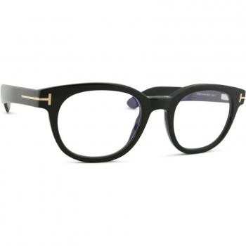 Tom Ford FT5807-B 001 50 Stylish Optical Glasses for Men, Black, Size: 50 MM