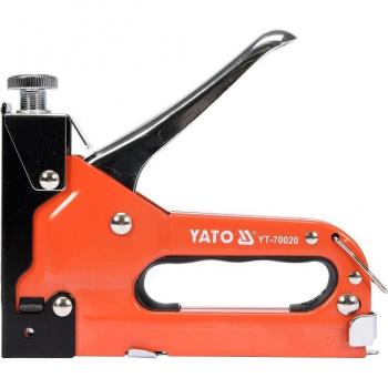 Grapadora Neumática y Manual Yato YT-70020 de Metal en Negro y Naranja