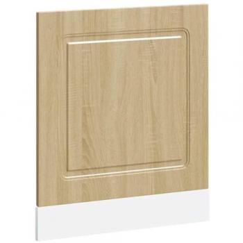 Panel para lavavajillas Kalmar de roble Sonoma 60x1,5x67 cm en madera compuesta