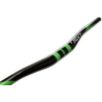 RaceFace Next 1/4 - Manillar Elevado para Bicicleta, Next 3/4, Verde, 31,8 x 725 mm