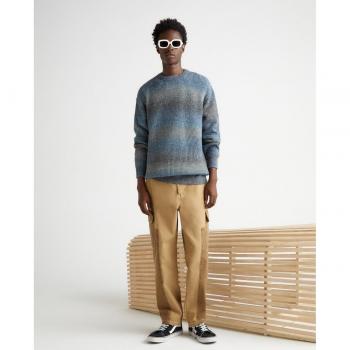 Green Coast Jersey Perlado Degradado Rayas de Hombre
