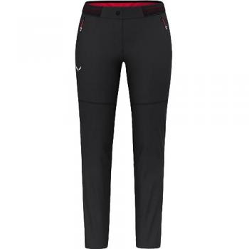 Salewa Pantalones Trekking Convertibles Pedroc 2 Durastretch Mujer Negro XL