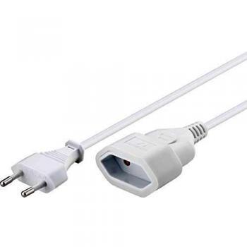 Cable de Alimentación CEE 7/16 2m Blanco