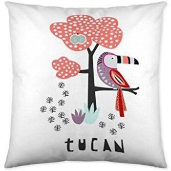 Cool Kids S2800329 Funda de Cojín Tukkan, 50 X 50 Cm