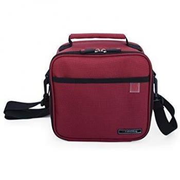 IRIS Classic Lunchbag Portalimentos, Poliéster, Roja, 4.2L