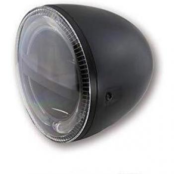 Faro LED Circular 5 3/4 pulgadas HIGHSIDER, negro