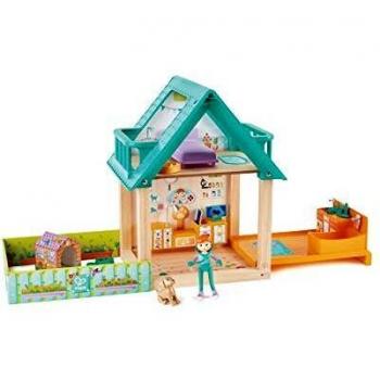 Hape E3408 Furry Friend Vet Set - Fully Furnished Dolls Set