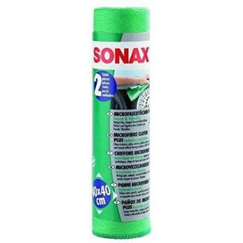 SONAX Paños de microfibra PLUS interior y cristales