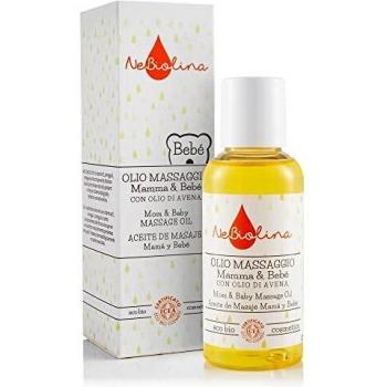 Aceite de masaje mamá y bebé EcoBio Nebiolina Greenatural 100 ml