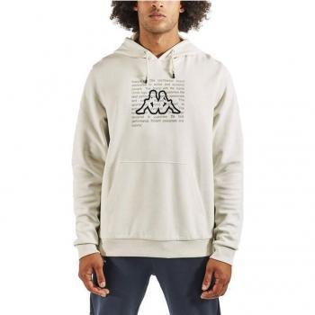 Sudadera con Capucha Hombre Kappa Iodeli Gris claro