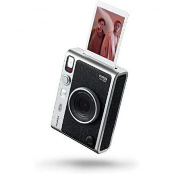Fujifilm Instax Mini Evo Hybrid Instant Camera - 1/5 CMOS Sensor, 2560 x 1920 Pixels, Black/Silver