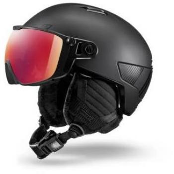 Casco de esquí Julbo Globe EVO M (Negro 54/58) con tecnología MIPS y lente Reactiv Light Amplifier categoría 1-3
