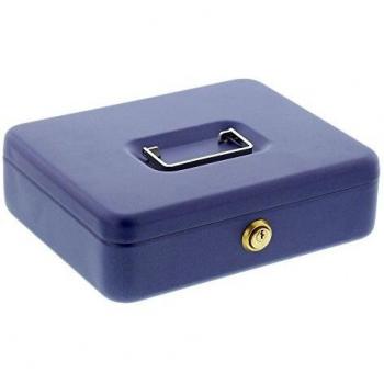Caja de efectivo Burg Wächter CKS 257 - Dimensiones 255x205x75 mm, color azul