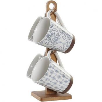 Juego de 4 Tazas Mug DKD Home Decor